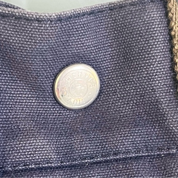 Hermes Paris Herline Canvas PM l Bag - Picture 10 of 13